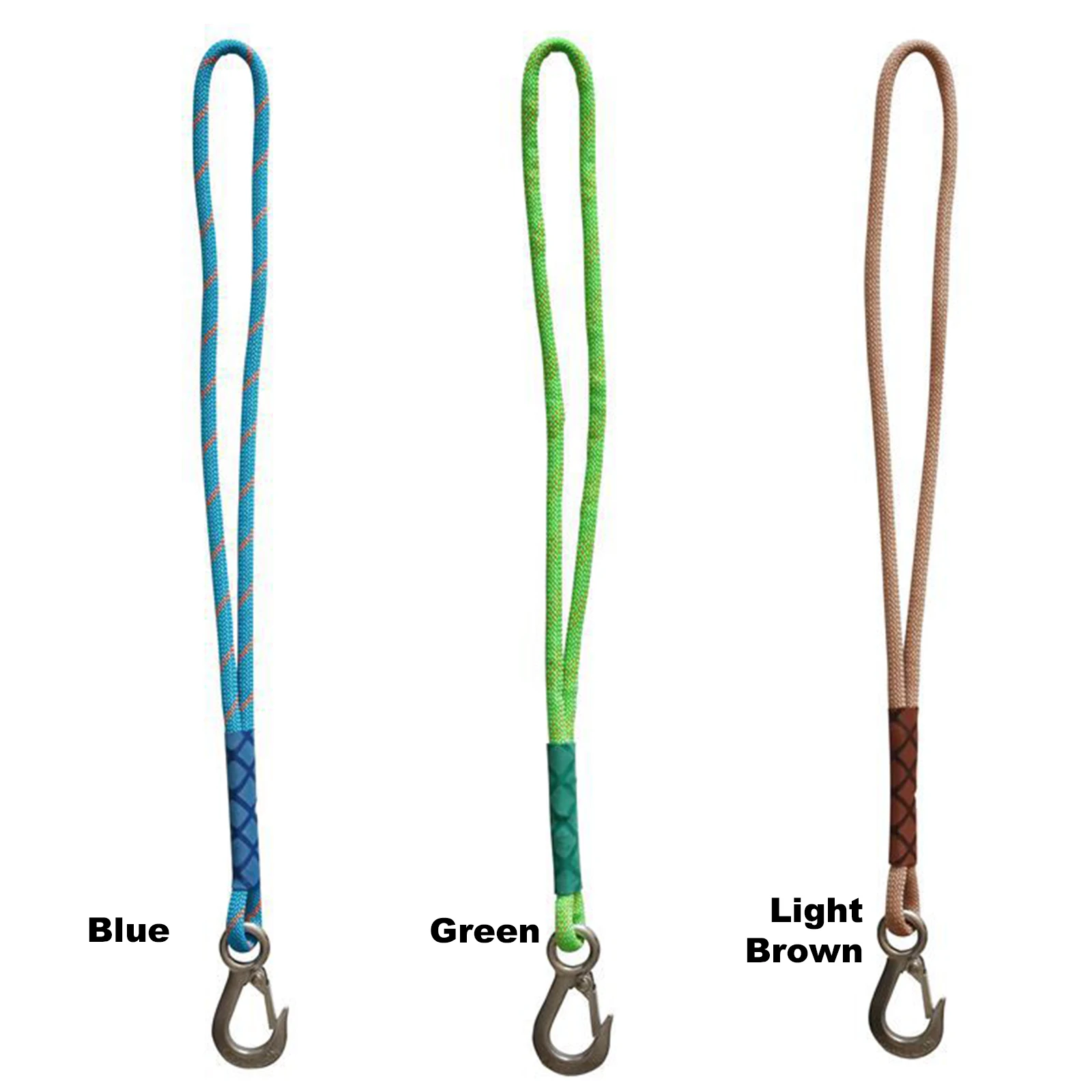 Tree Swing Straps with Heavy Duty Stainless Steel Hook Hanging Chair Connection Ropes for Outdoor Swings Camping