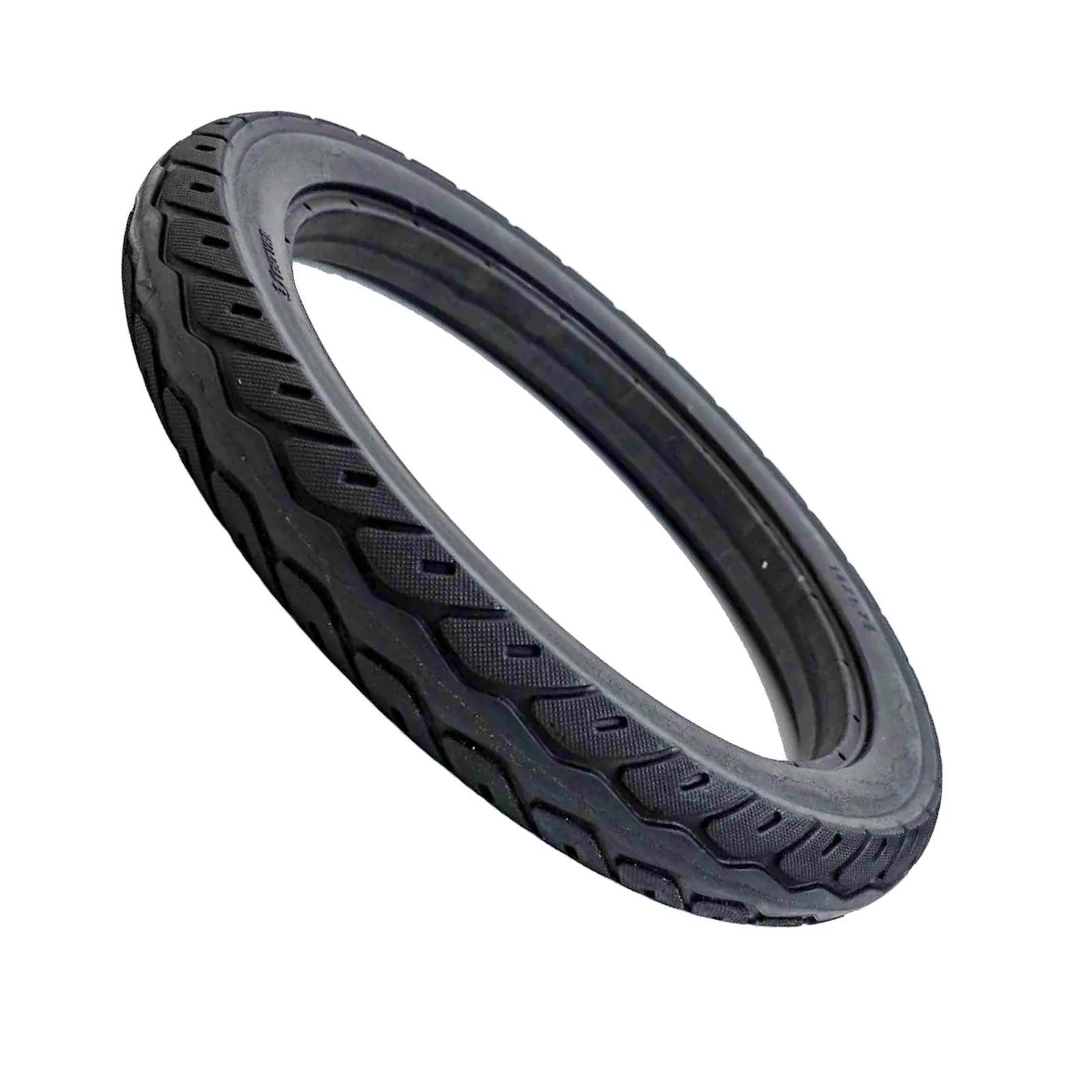 Solid Rubber Tire 14 Inch for E Bikes Features Puncture Resistance and Long Lasting Durability in All Conditions