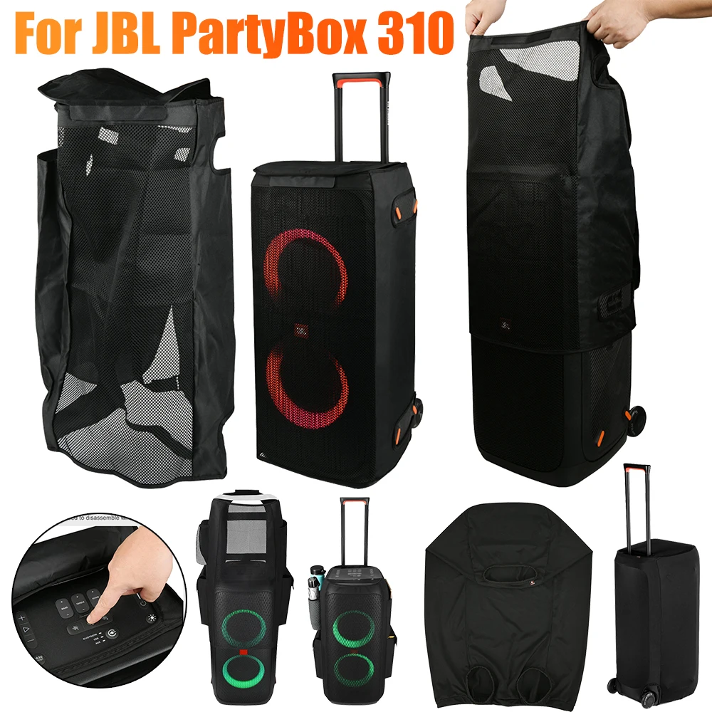 Dust Cover Case Waterproof Speaker Cover Scratch Resistant Protective Sleeve for JBL PartyBox 310 Bluetooth-Compatible Speaker