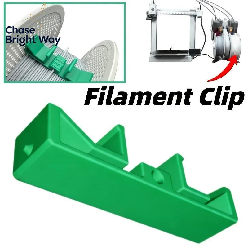 5PCS 3D Printer Filament Clip Reel Lock Universal Tangle-free Wire Fixer Fastener for 1.75mm 3mm 3D Printing Filament Supplies