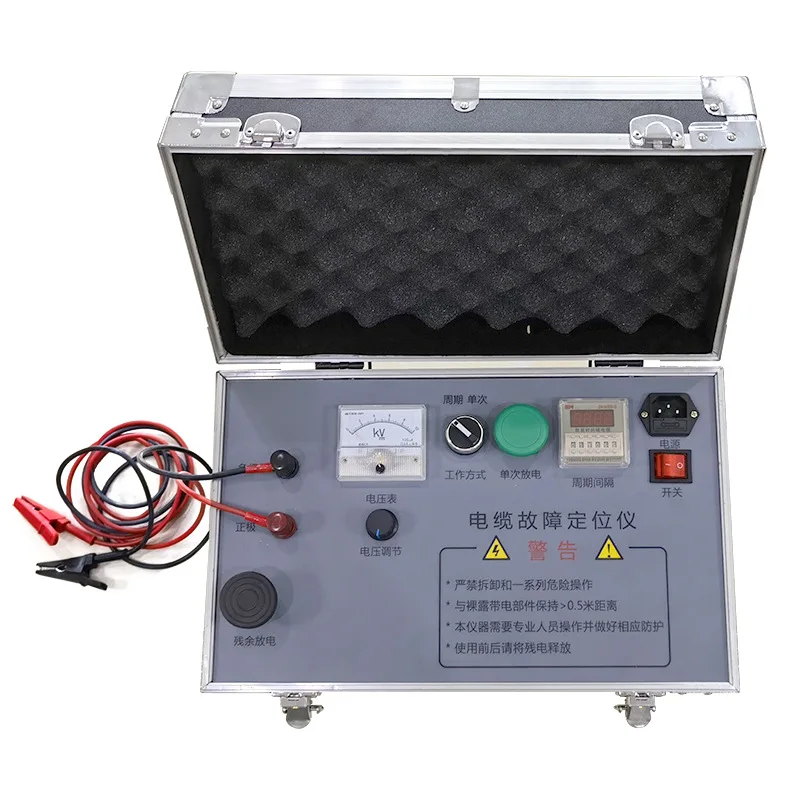 

High Voltage Signal Generator buried wire cable Fault locator Tester Detector