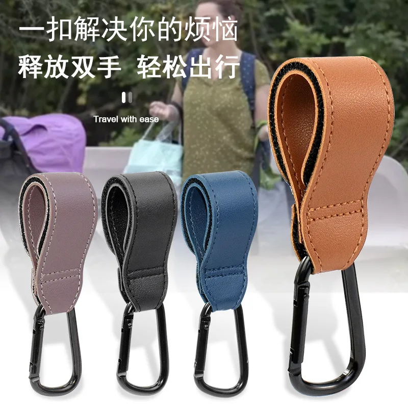 Pram Hook Organizer for Baby Stroller, Adjustable Multifunctional Bag Hanger 60kg Capacity, Kids Cart Accessories Carrier Holder