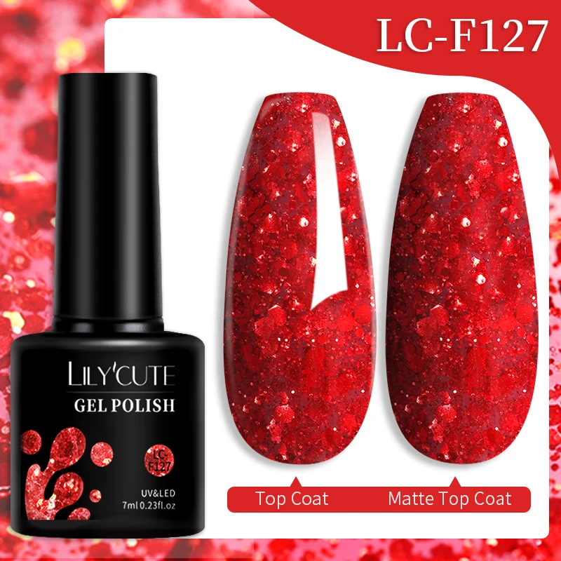 LILYCUTE Donkerbruin Gel Nagellak Herfst Winter Chocolade Wijn Rode Karamel Kleur Serie Voor Manicure Nagels Art Gel Vernis