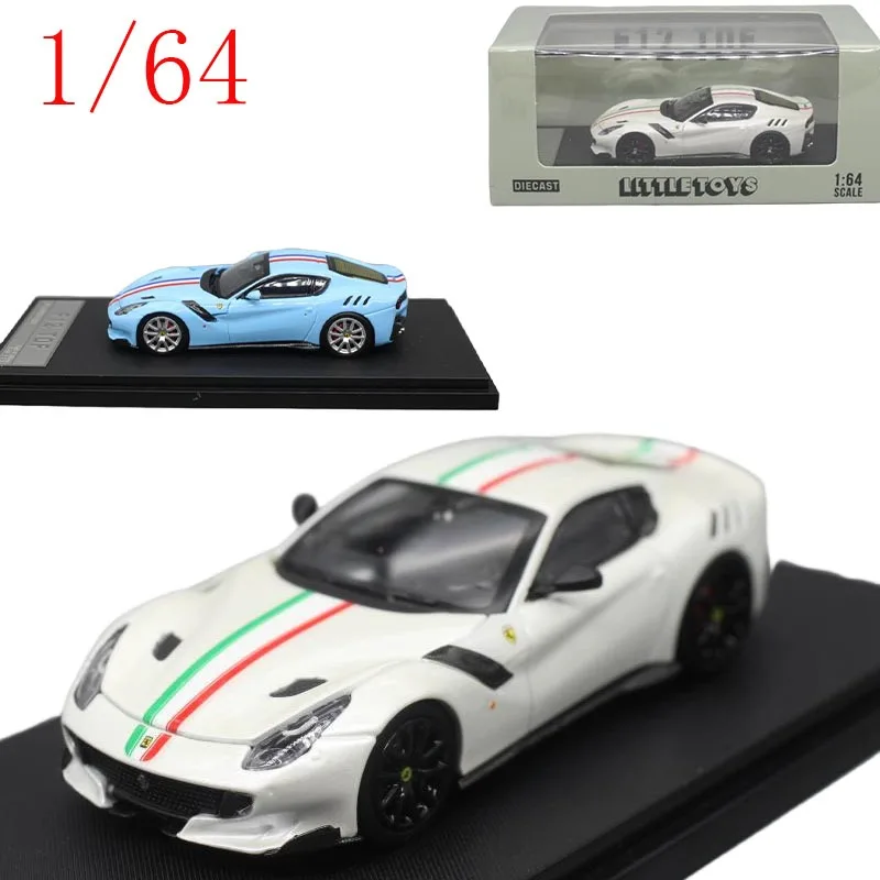 

Little Toy Diecast 1/64 Scale‌ Ferrari F12 TDF V12 High-Performance Model Alloy Car Model Toys for Boys Gift