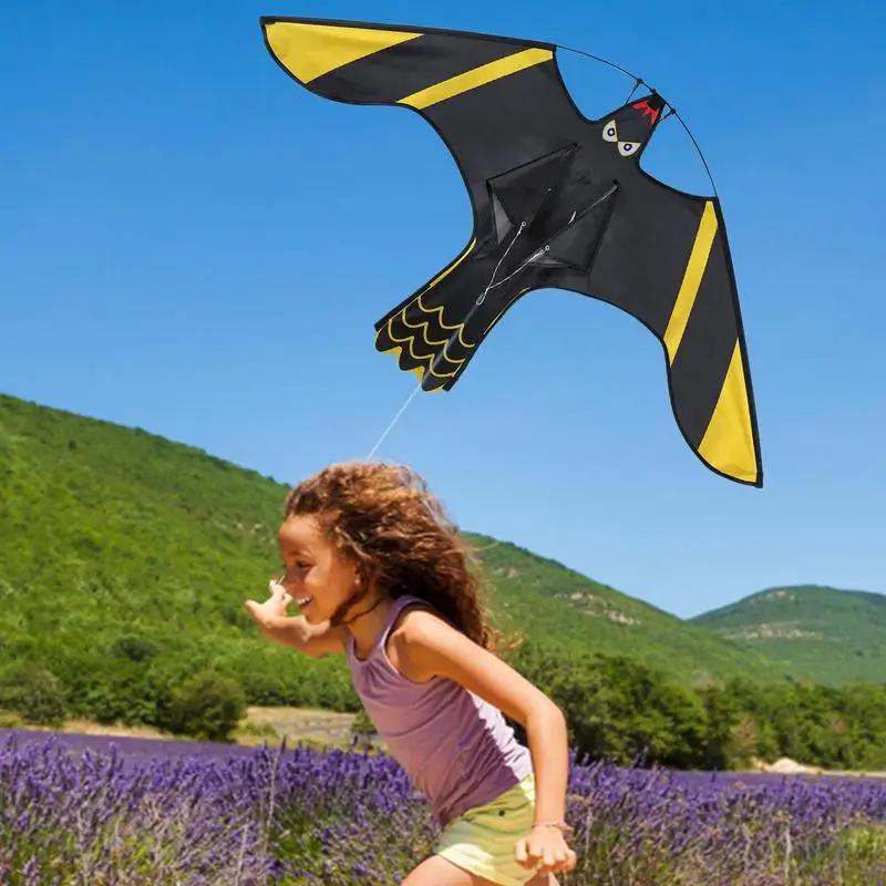 Vögel schreckender Drachen, Vogelscheuche, fliegender Falkendrachen, realistische Vögel schreckender Falke, fliegender Drachen, Taubenmarkierer, Gerät für Zuhause, Garten, Bauernhof