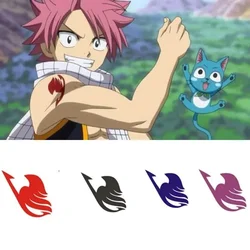 Natsu Dragneel 3PCS 5cm Square High Quality Anime Tattoo Stickers Cosplay DIY Props Accessories for Arm Hand Performance Party