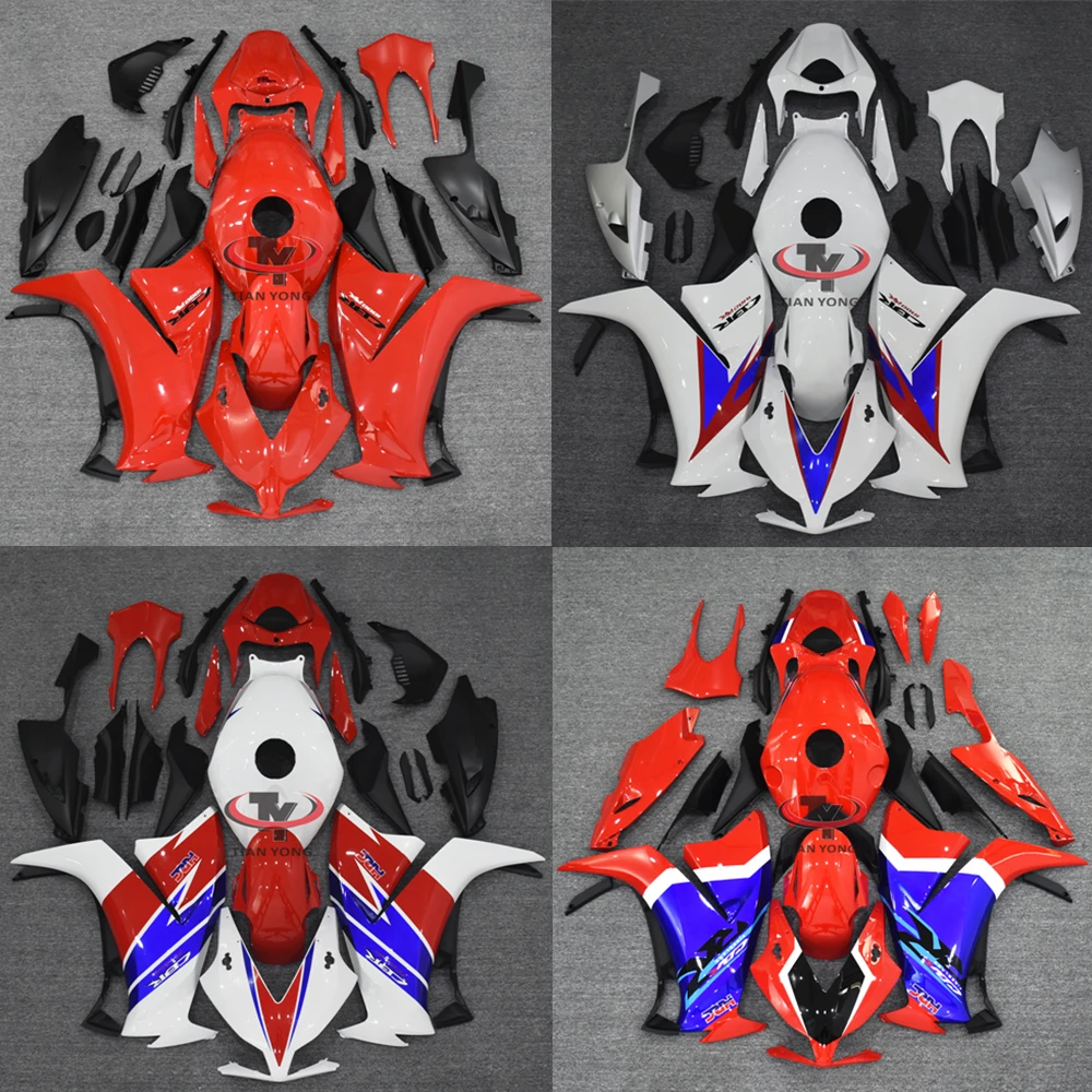 For CBR1000RR 2012 2013 2014 2015 2016 CBR1000 RR Motorcycle Full Fairing Kit 4 colors: red black blue silver Bodywork Cowling