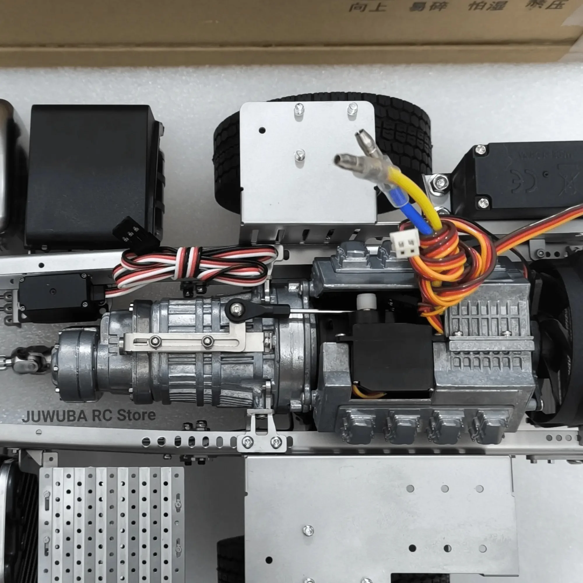 SCALECLUB 1/14 RC 3-speed Gearbox 27T And 35T Motor For Tamiya 1