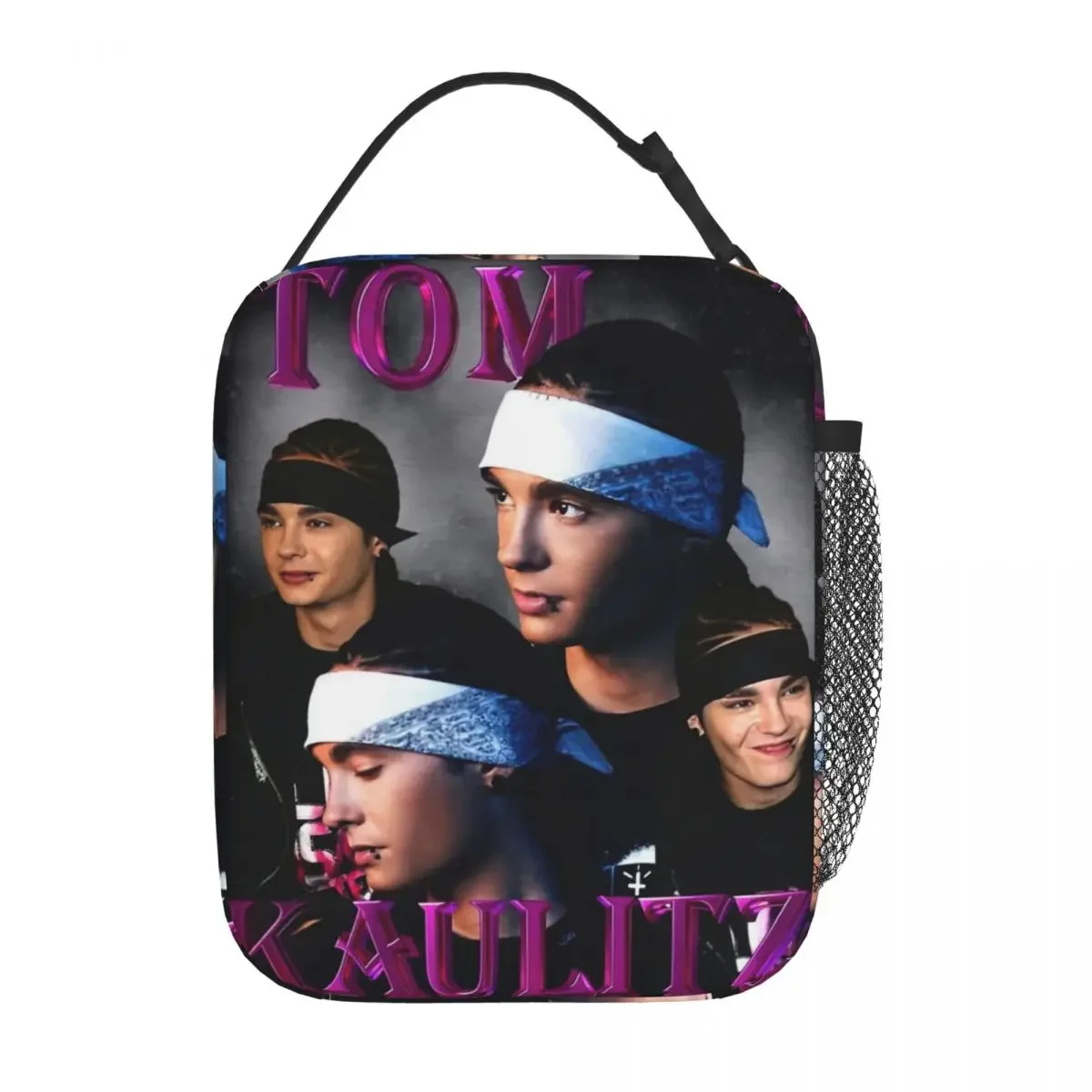 Tokio Hotel Lover Accessories Insulated Lunch Bag For Office Tom Kaulitz Storage Food Boxes Portable Cooler Thermal Bento Box