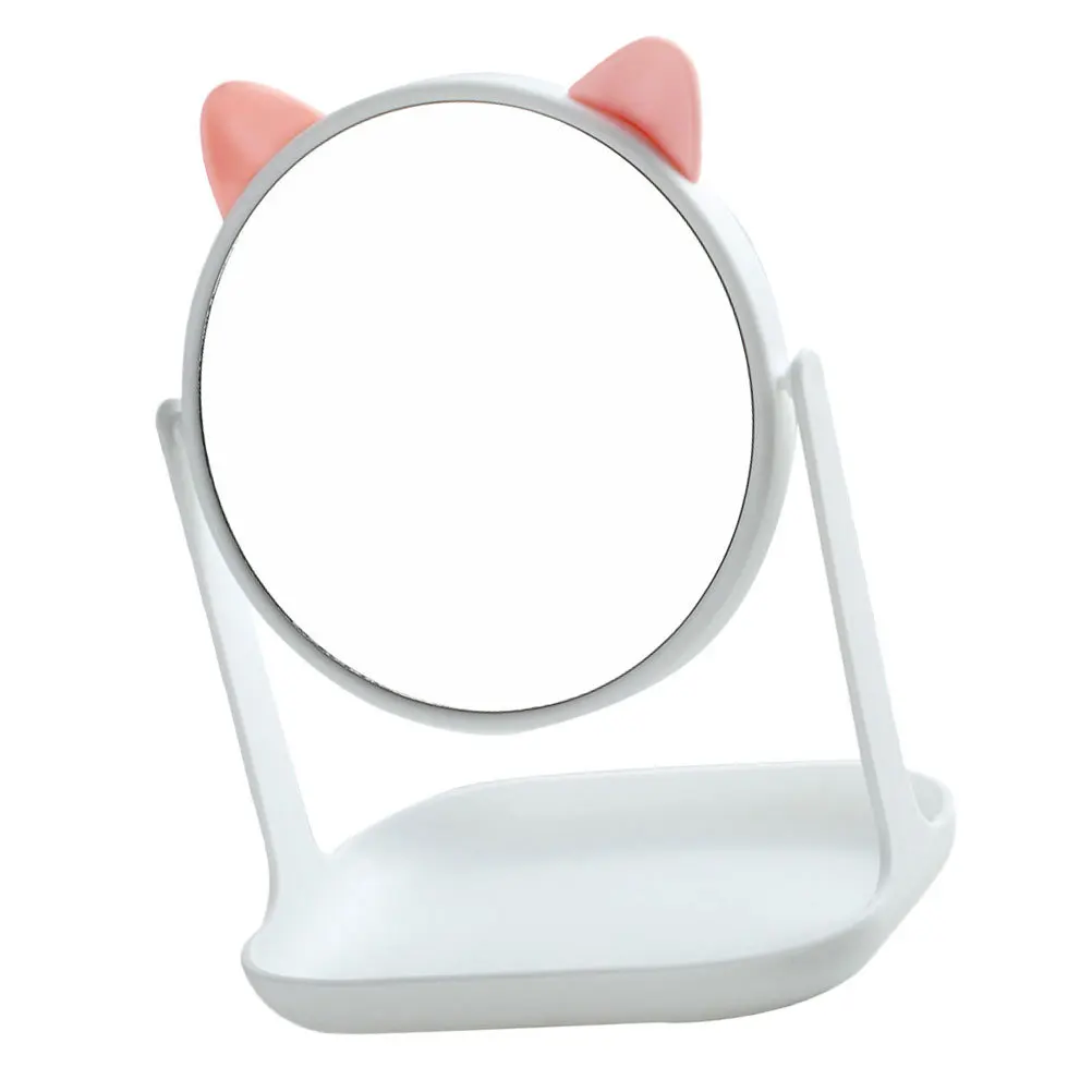 Supplies Mirror Women Vanity Multifunctional Cosmetics Makeup Desktop