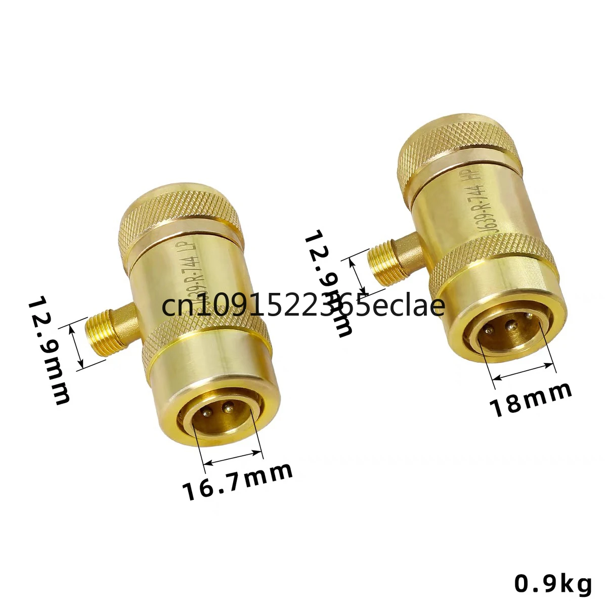 

Refrigerant connector Carbon dioxide connector High and low pressure connector R744 fluoride tool