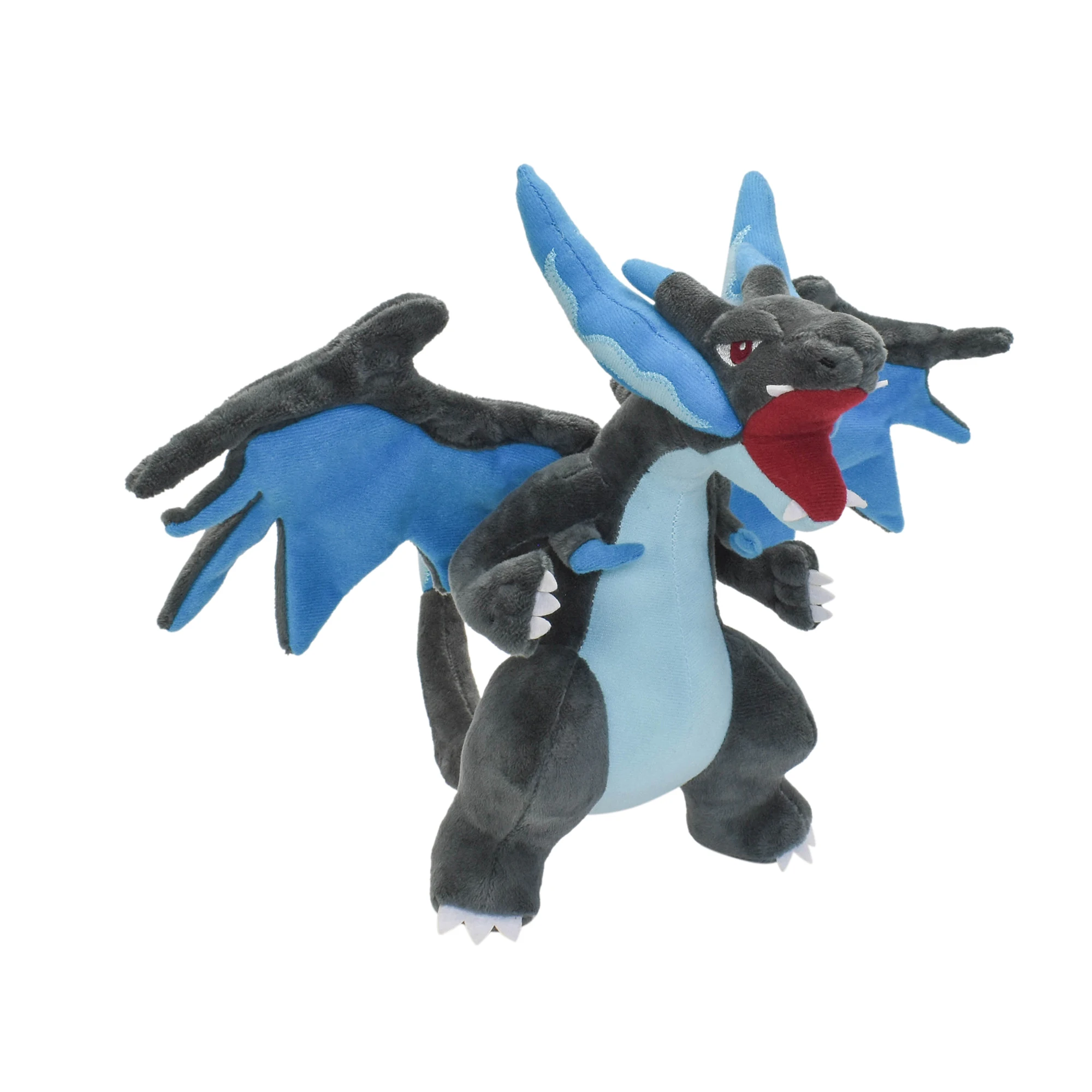 Mega Charizard X Plüschtiere Mega Charizard Evolution Puppe Weiche Stofftiere Geschenke für Kinder Zeichentrickfigur 20CM – Detail 2