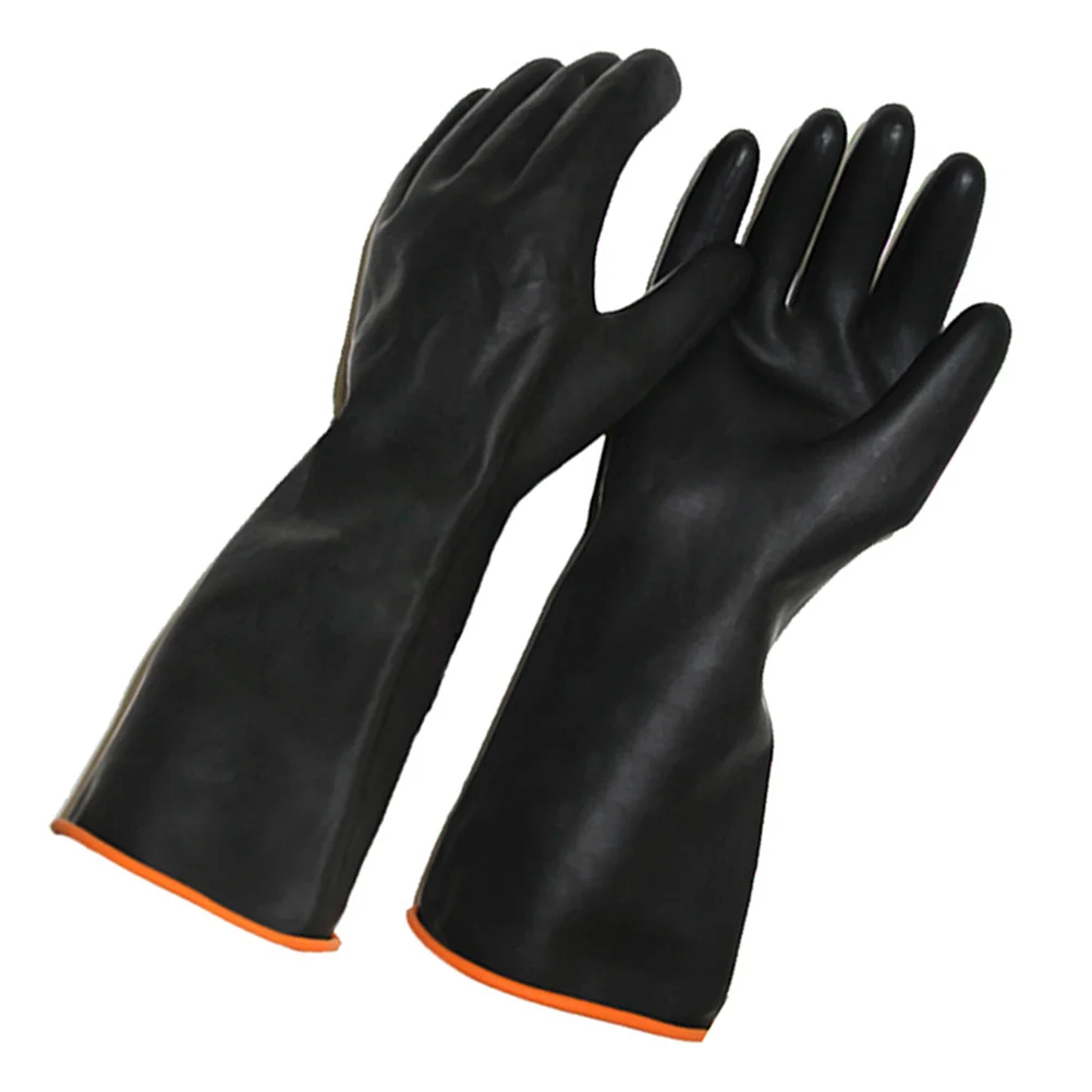 Acid Resistant Gloves Rubber Industrial Mechanical Maintenance Wear-Resistant Agriculture Anti-skid