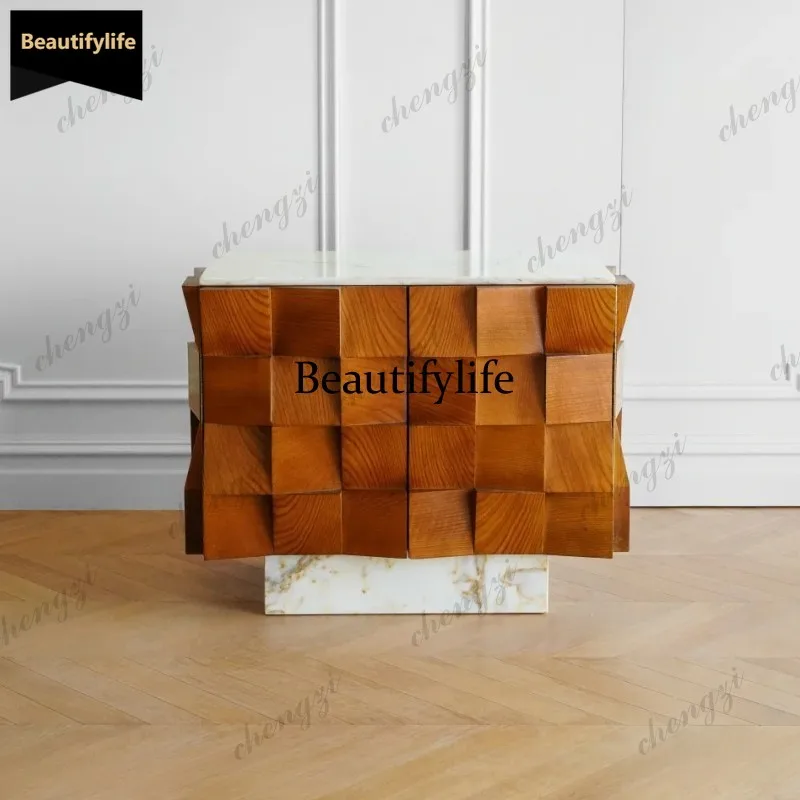 A68Medieval style chest creativity, combination, household living room dining side cabinet