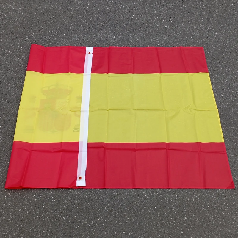 Aerlxemrbrae-bandera de España para interiores y exteriores, pancarta grande de 90x150cm, para celebración