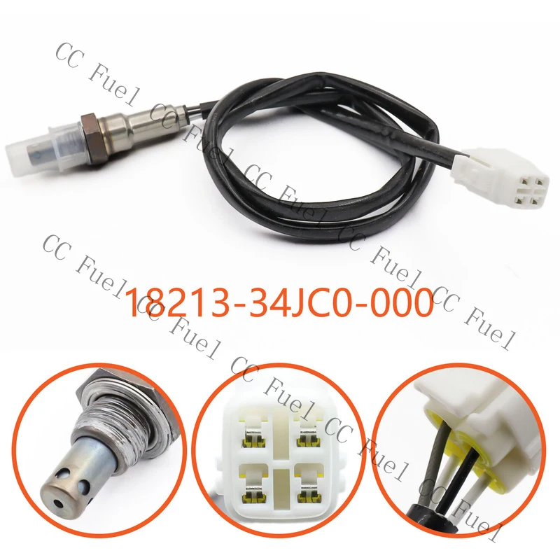 C+ Oxygen Sensor 18213-34JC0-000 For SUZUKI Gixxer Zixer 150 159 1821334JC0000