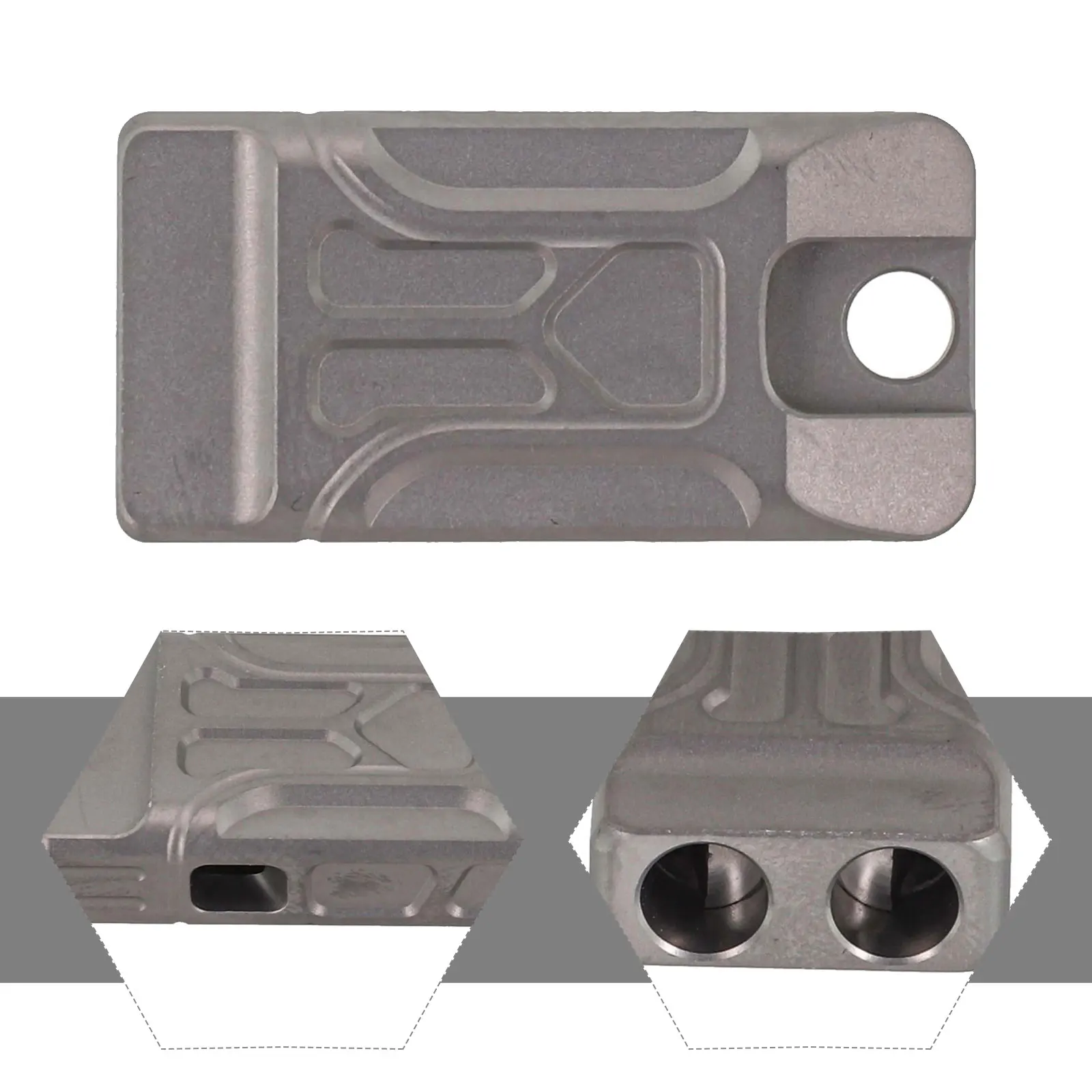 Titan Doppelrohrpfeife Survival Laute Pfeife Sichere Pfeife Signalpfeife Notfallpfeifen Doppelrohrpfeifen Outdoor