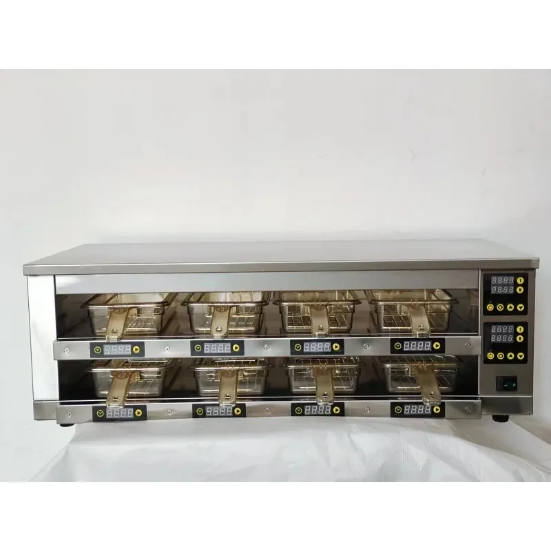 Kfc Large Capacity Affordable Fried Chicken Food Display Warmer Drawer Heating Cabinet Hot Food Display Cabinet
