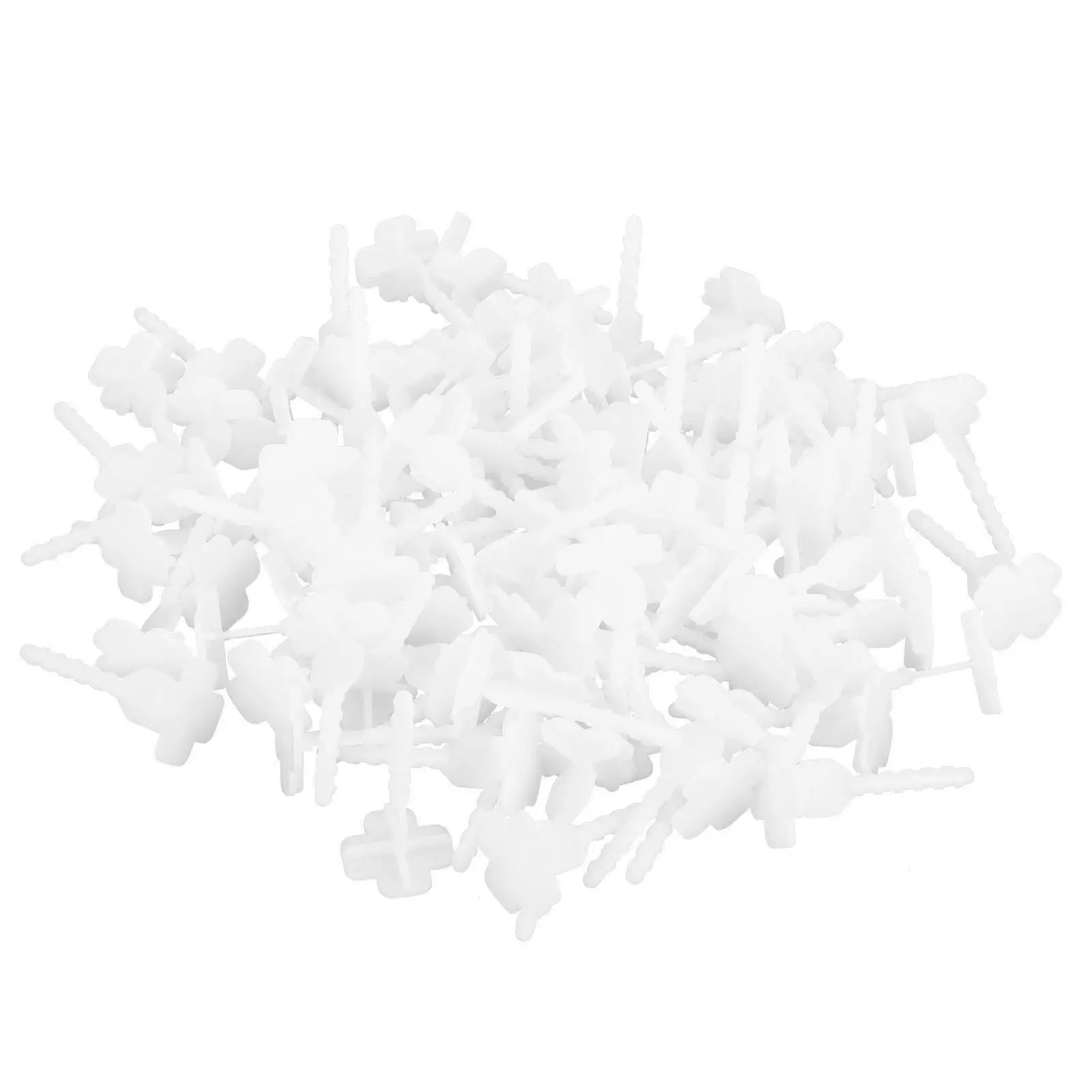 

100Pcs Tile Leveling System Floor Wall Tiles Leveler Spacers Construction Building Supply