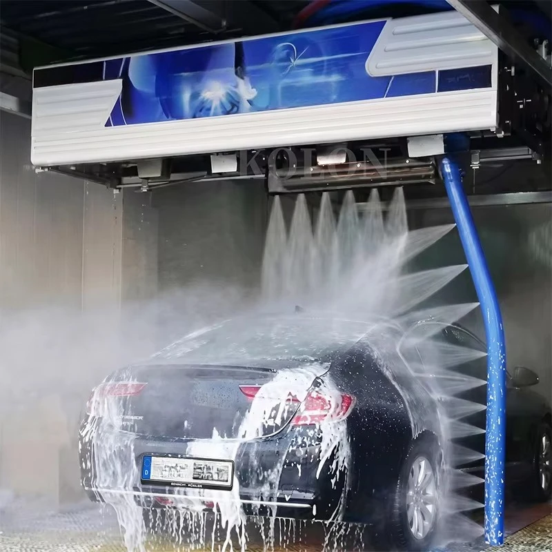 Commercial Unattended Touchless Self Service Car Washer with RO Water & Wastewater Recycling