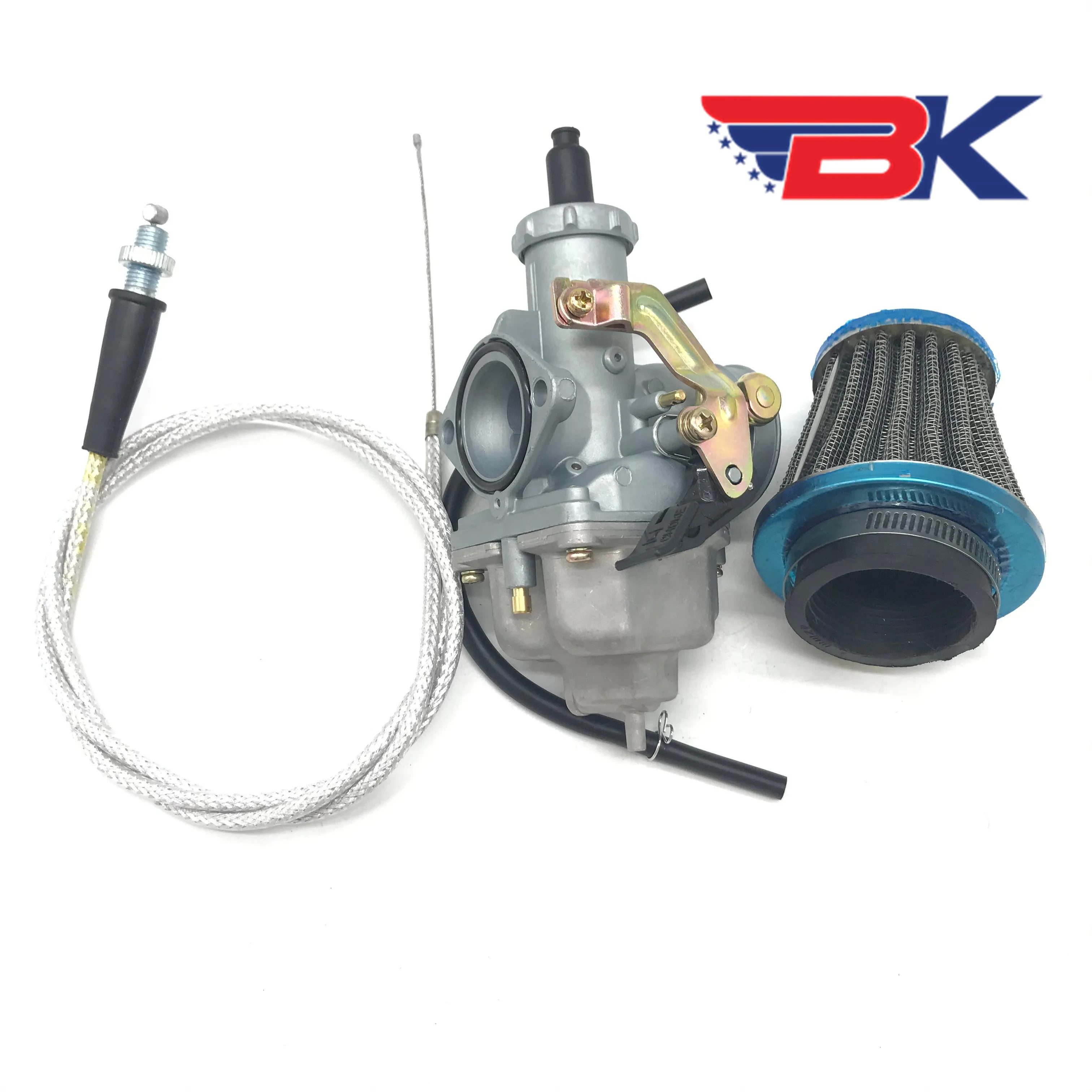 For Honda XR200 XR 200R XR200R PZ30 Dirt Bike Carb Carburetor W/ Air Filter Throttle Cable