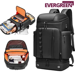 Business backpack Outdoor mountaineering and short business trips Waterproof large-capacity dry and wet separation