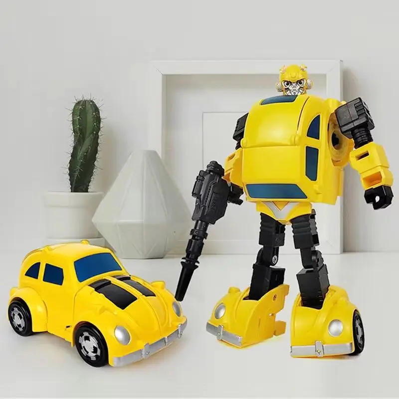 Transformation Toys BAIWEI TW1025 SS49 Yellow Bee Hornet Warrior Movie Action Alloy Figure Robot Beetle Deformation Model Gifts