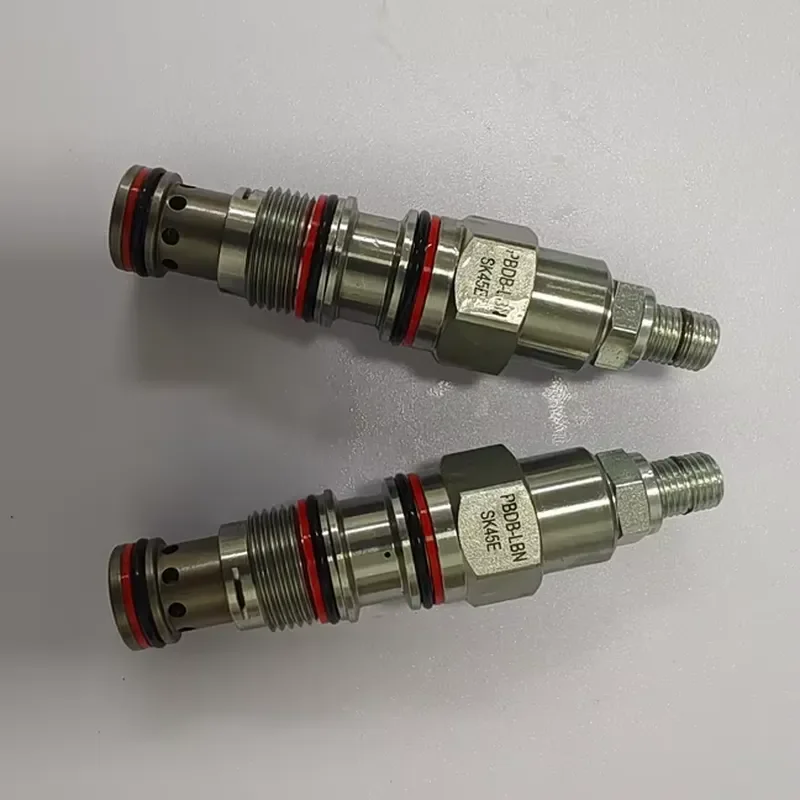 Hongshan Pilot Operated Three-way Reducing Hydraulic Cartridge Valve 10 GPM Flow 350 Bar Maximum Pressure PBDB-LBN