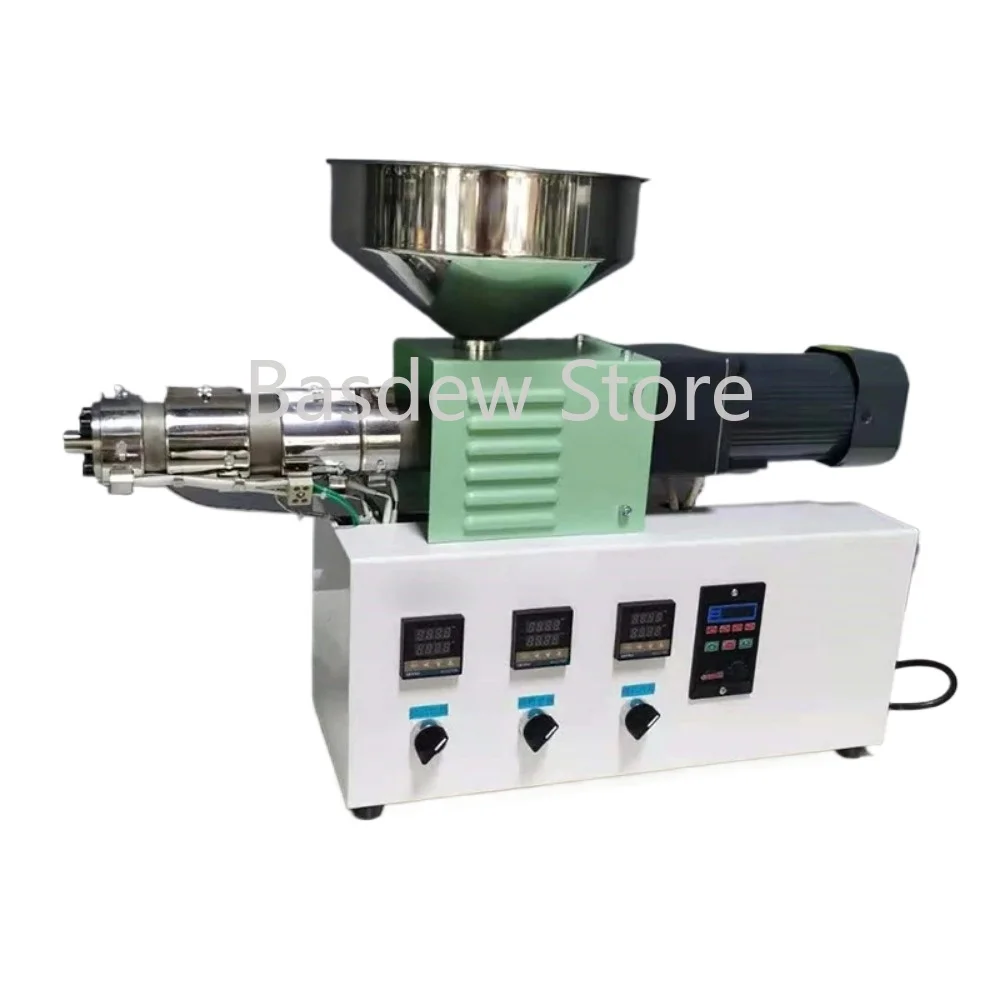 

PE PVC Tabletop Mini 3D Consumables Machine Plastic Laboratory Desktop Injection Molding Machine Single Screw Extruder