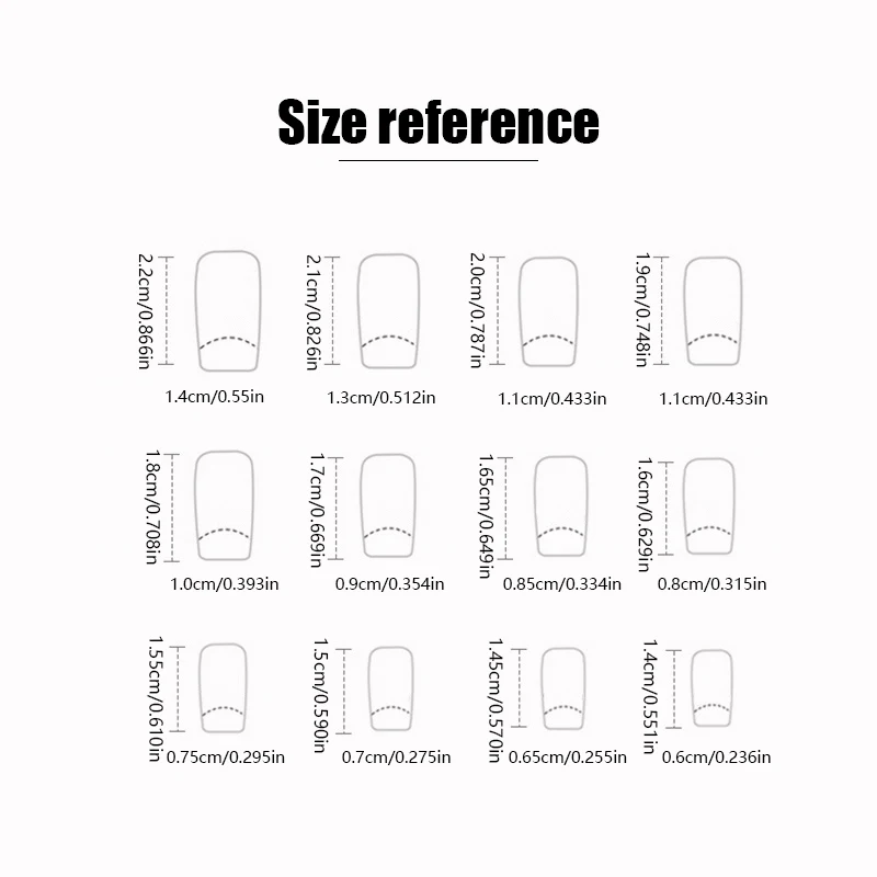 24 pieces of short square press on nails, simple and fashionable fake nails with 1 nail glue and 1 nail file  w1059