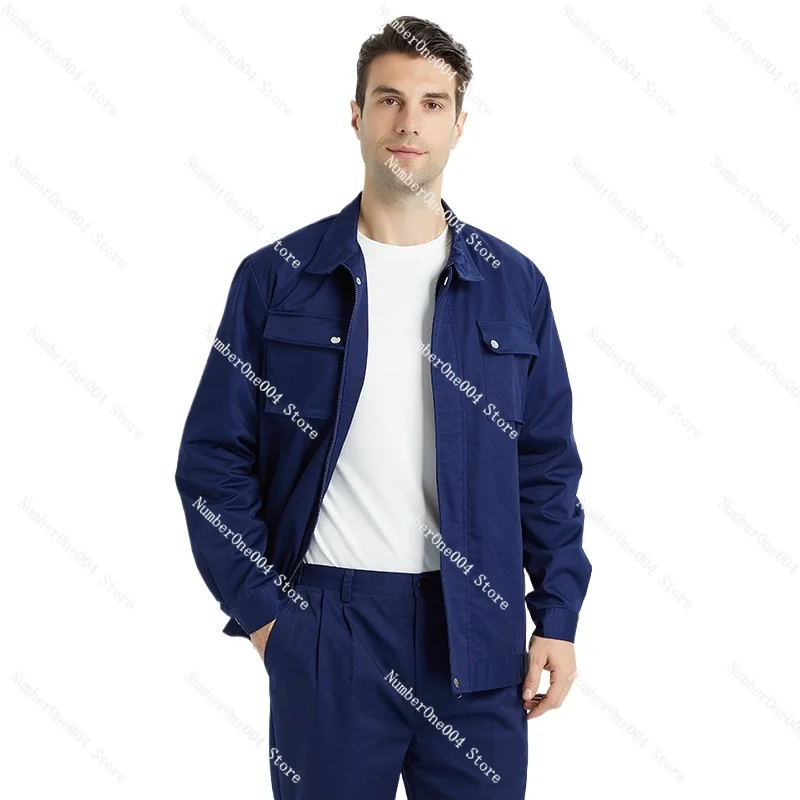 

Applicable to Work Clothes Factory Two-Piece Work Wear Suit Radiation-Proof Tooling Data Center Monitoring Room Coat