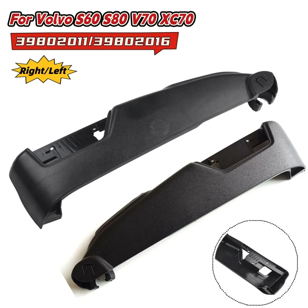 Front Right/Left Seating Switch Panel Trim Cover For Volvo S80 XC90 V70 S60 39802011 39802016 Black Plastic Car Interior Parts