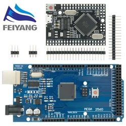 MEGA2560 MEGA 2560 R3 (ATmega2560-16AU CH340G) Pro mini MEGA2560 AVR płyta USB płyta rozwojowa MEGA2560 z kablem dla arduino