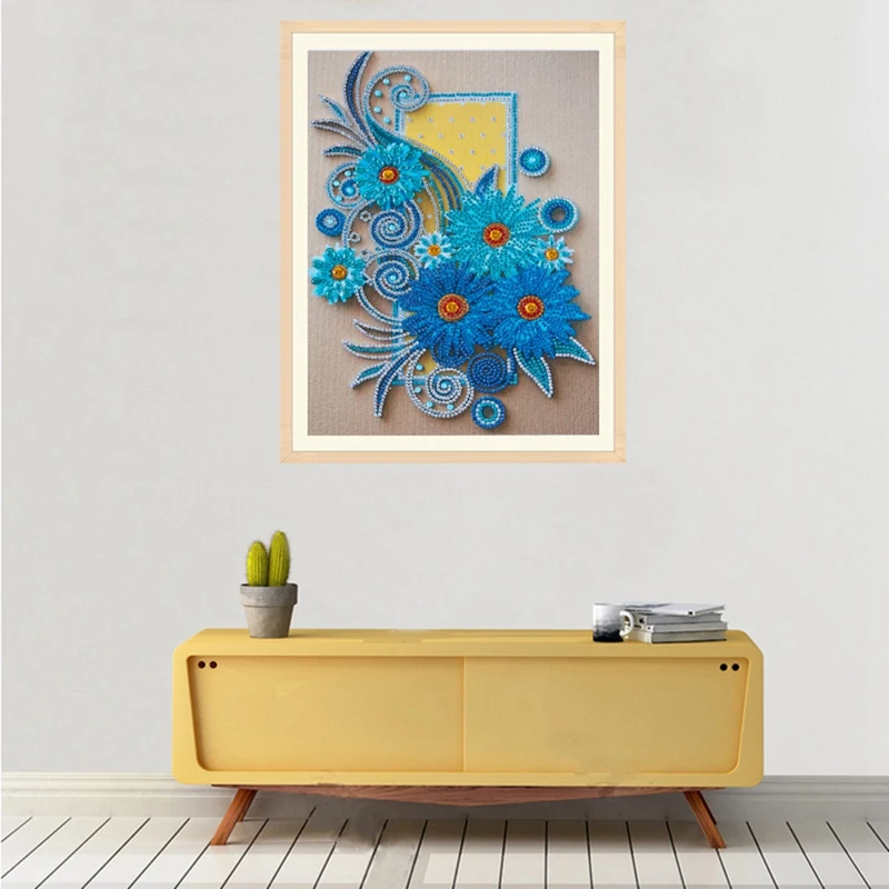 Promoção! 5d kits de pintura diamante diy em forma diamante arte flores ponto cruz imagens bordado artesanato para decoração parede casa