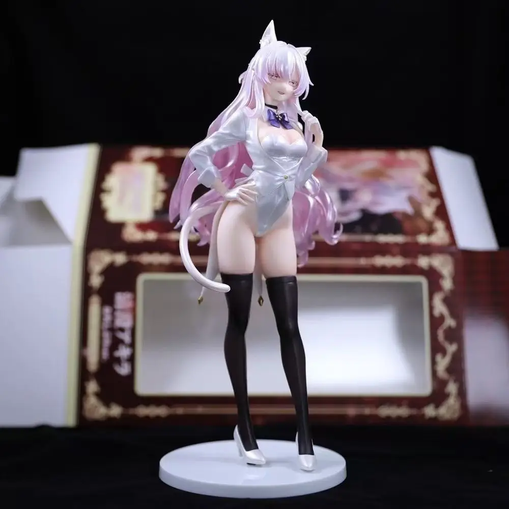 En Stock figuras de archivo azul Akira Kiyosumi figura Anime chica Sexy estatuilla modelo estatua muñeca colección Decora juguetes para niños regalos