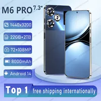 Smartphone M6 RRO Original 7.3inch Global Version 16GB+1TB Snapdragon 8 Gen3 Android14 72+108MP 4G/5G Cellphone Mobile Phone NFC