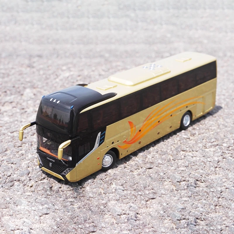 

1:42 Scale Yaxing Bus X9 YBL6128HQP2 Diecast Alloy Car Model Finished Product Simulation Toy Collection Static Model Ornament
