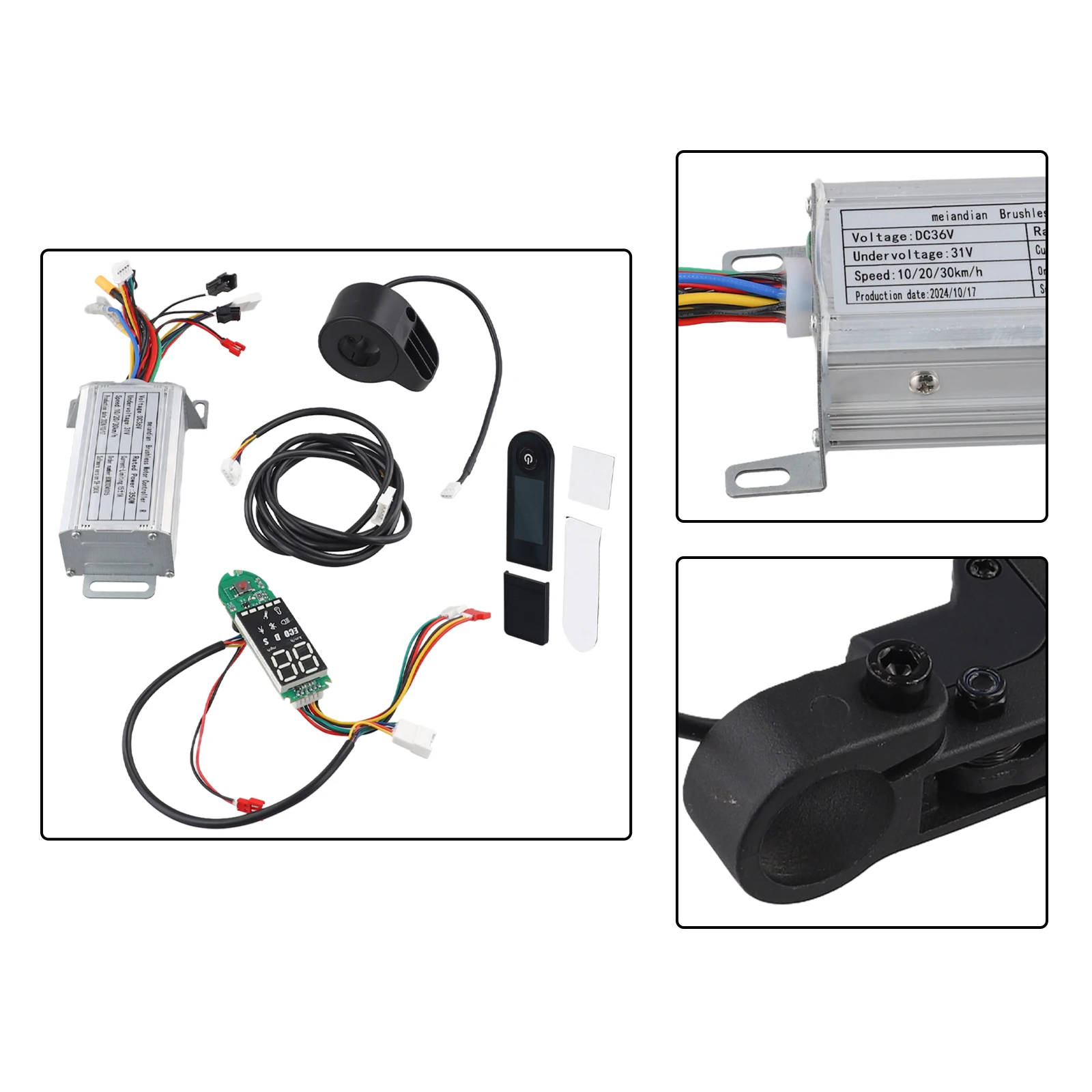 

Комплект для электрического скутера 36 В 350 Вт, контроллер для обслуживания скутера, 32-битное приложение MCU, контроллер платы Hover, круиз-контроль