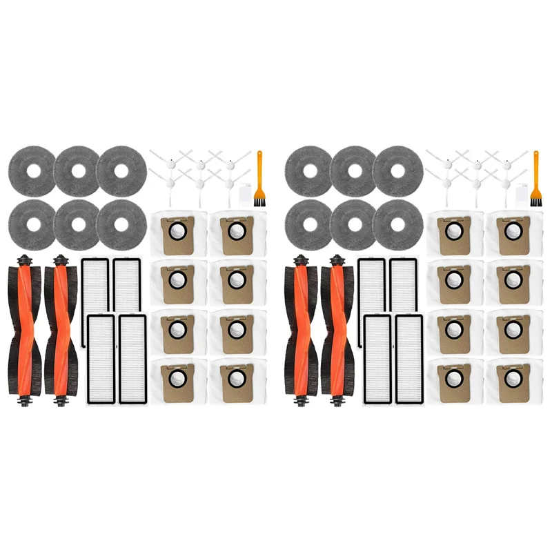 

Комплект PZHI-2 для робота-пылесоса Xiaomi X10 Plus, X10+, X20 Pro, X20 Plus: основная щетка, мешок для пыли, фильтр