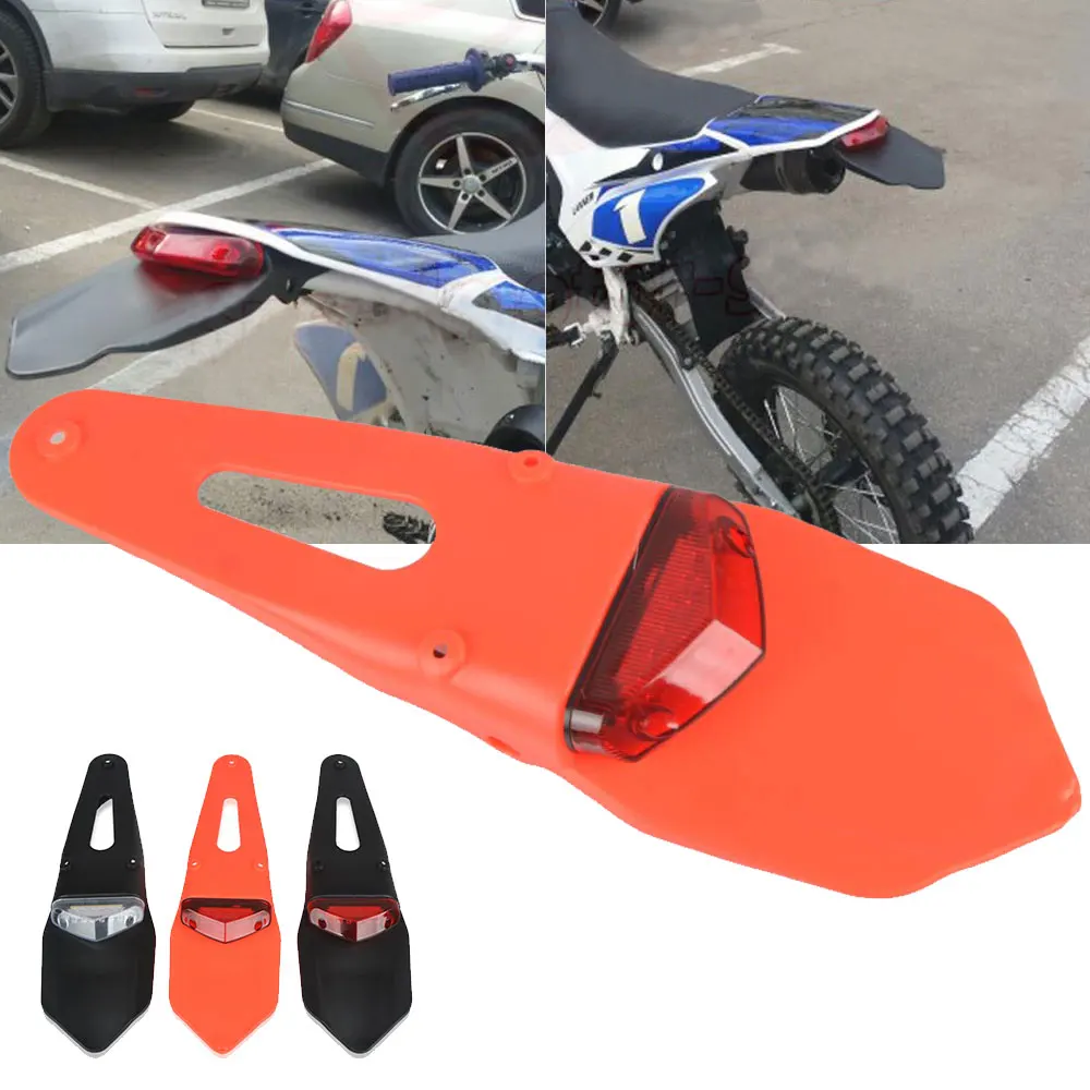 

For Yamaha YZ250F YZ400F YZ426F YZ450F WR250F WR400F WR426F WR450F YZ250FX 250X 450FX Dirt Bike Fender LED Stop Rear Tail Light