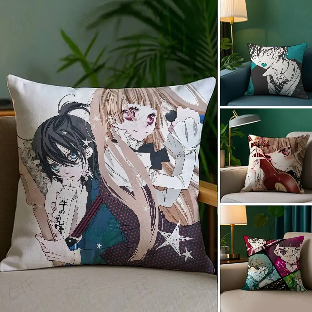

Anime Nonymous Noise Pillow Case Custom Printed Brushed Fleece Pillow, Baby Skin-Touch, Eco-Friendly Dye-Sublimation Cushion for