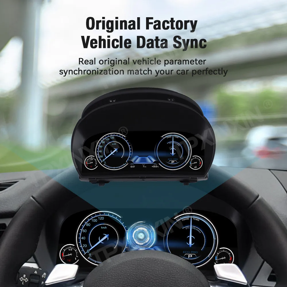For BMW Z4 2009-2015 Car LCD Dashboard Digital Cluster Virtual Cockpit Instrument Speedometer Multifunctional