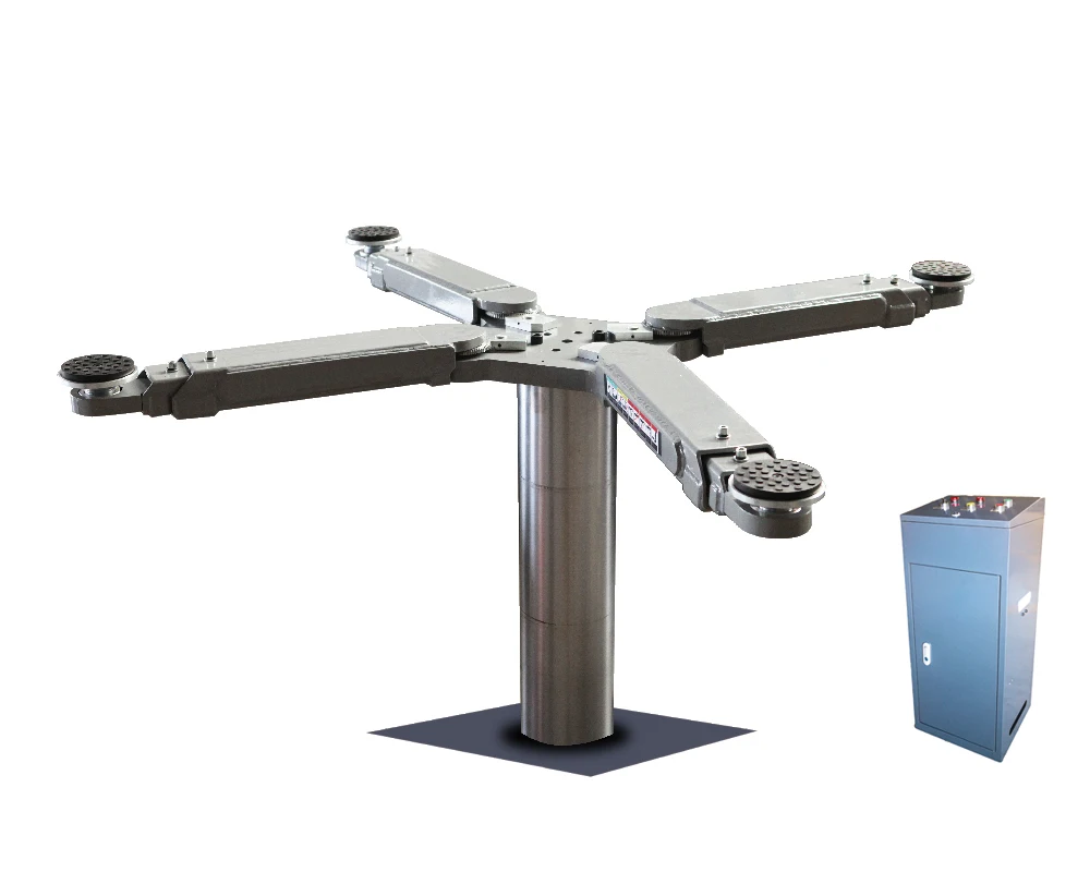 L2800(A-1) Single Post Underground Cylinder Car Repairing Lift Car Washing Lifts 2 Level Inground Lift China Made