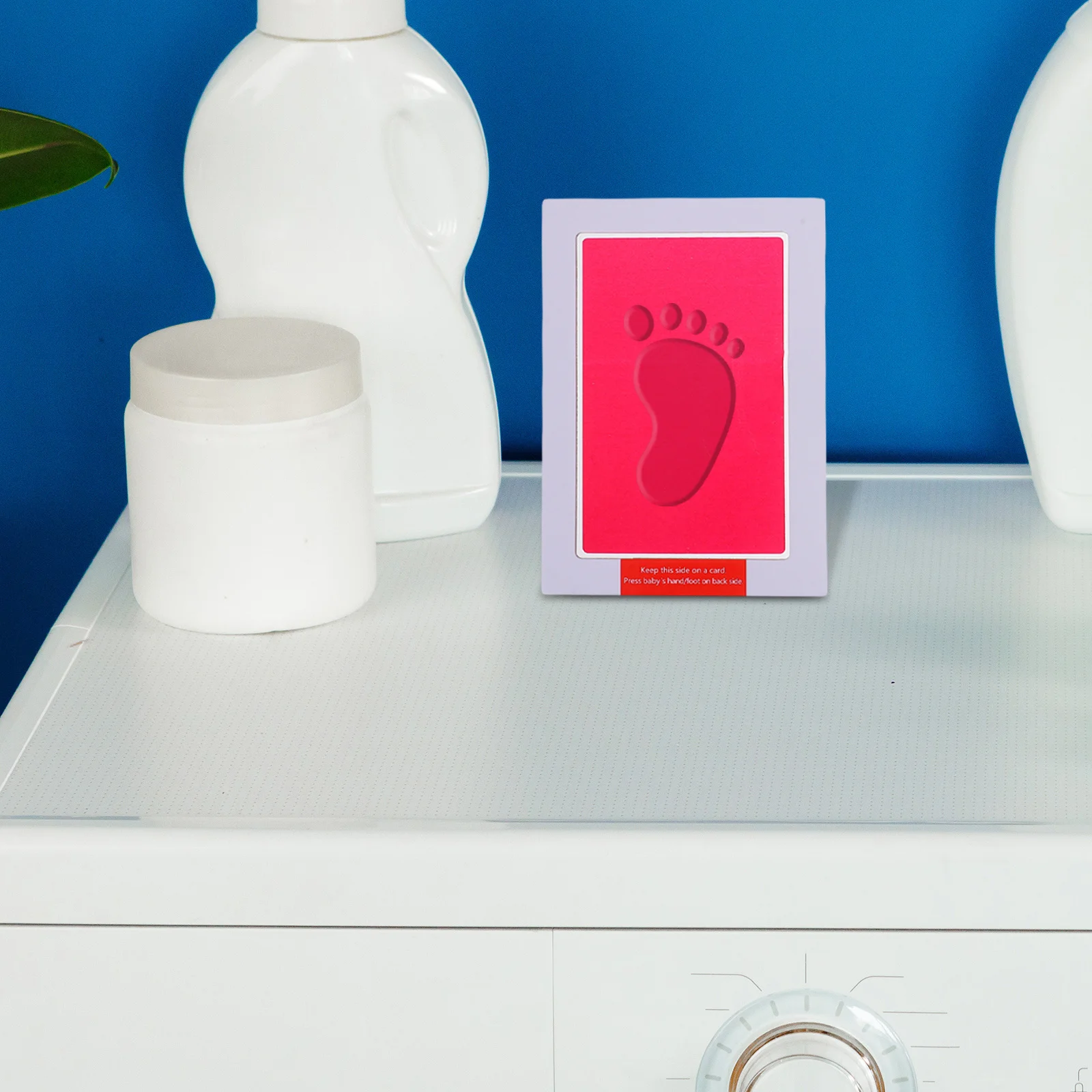 

Inkless Large Pad Kit 1Set Black Baby Handprints Footprints Newborn Keepsake Non Toxic Easy Use