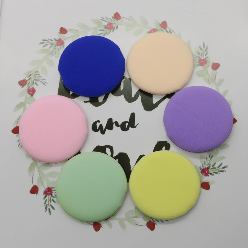 OGEYERO Round Makeup Air Cushion Puff Sponge Non-latex Dry Wet Dual Use Concealer Liquid Foundation BB/CC Cream Make up tool