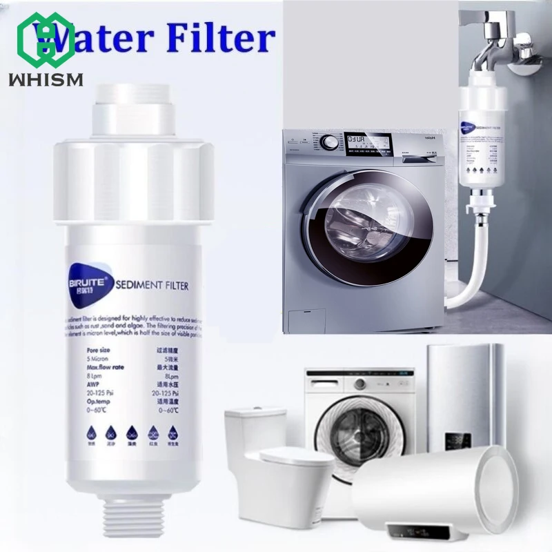 Water Outlet Purifier Kits PP Cotton Enhance Removal Purifier Shower Washing Machine Kitchen Faucet Front Purification Strainer