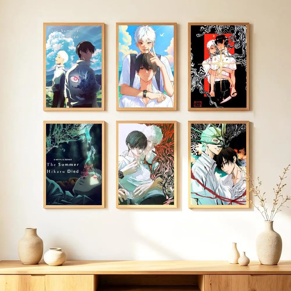 comic The Summer Hikaru Died Poster HD Poster Warm Home Decoration Suitable for Bedroom and Living Room Gifts Giving