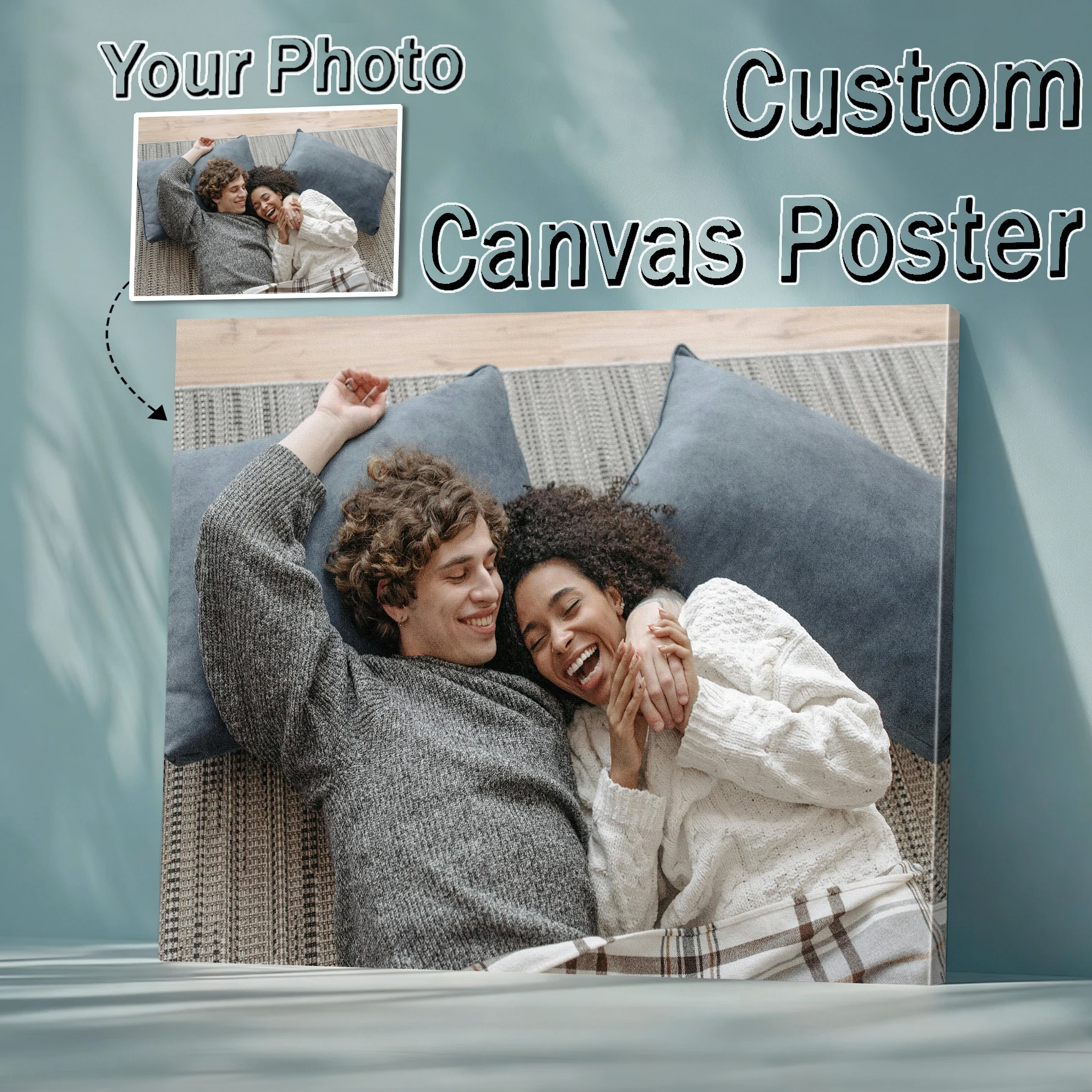 Personalized big size canvas wall art for garden decor/living room decor/bedroom decor/room decoration stuff.