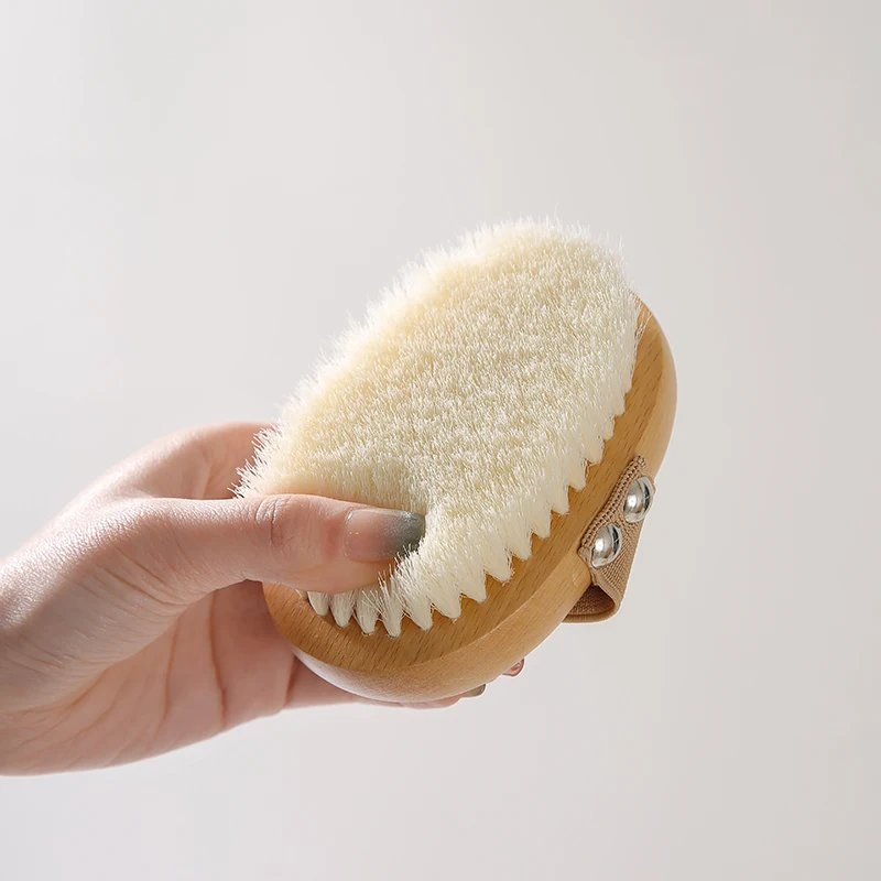 Body Brush Soft Skin Friendly Durable Sessile Design Easy to Use Strong Foaming Ability Body Cleaning Supplies Bathing Brush