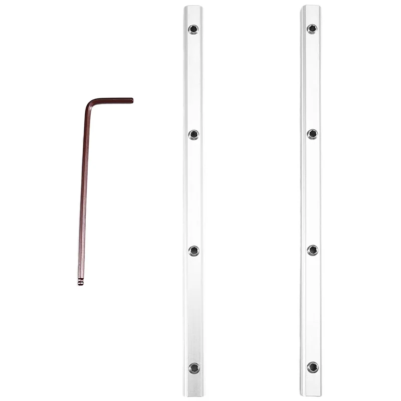 PORK-Track Saw Guide Rail Connector Set Replacement Wooden Board Cutting Guide Rail Connector For /Festool Track Saw